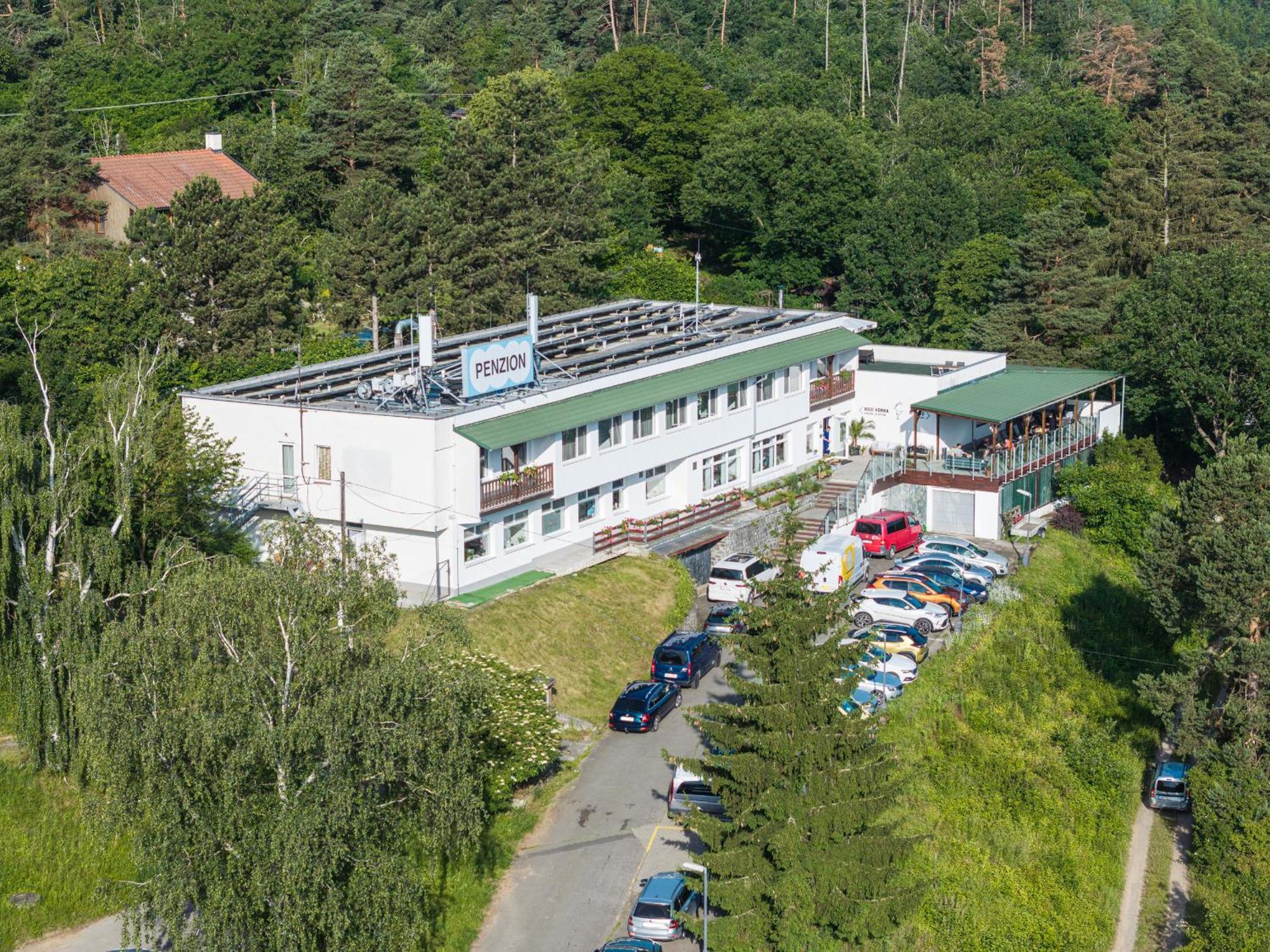 Hotel Penzion Kozí Horka u Brněnské přehrady Brno Exterior foto