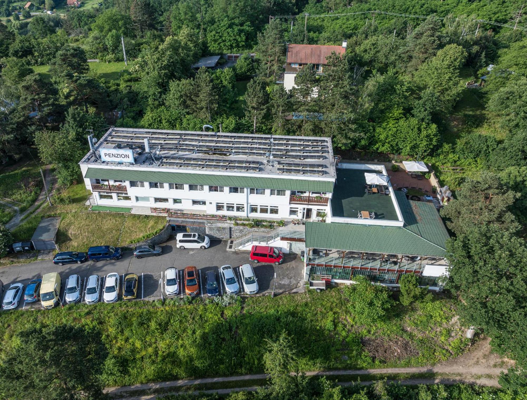 Hotel Penzion Kozí Horka u Brněnské přehrady Brno Exterior foto